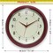 Infinity Instruments Retro Round Red Wall Clock, 15 in. 10940RD-15 - alternate 4